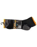 Skechers Set sosete - 3pk Mens Work Qtr Socks S115423-BLK - Negru - 41-46 - 3 buc