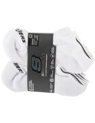 Skechers Set sosete - 6pk Core Lowcut Md Socks S118209-WHT - Alb - 35-39 -5; 6 buc