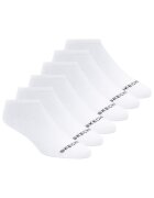 Skechers Set sosete - 6pk Womens Cotton Nshw Socks S116979-WHT - Alb - 35-39 -5; 6 buc