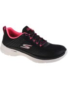 Skechers Sneakers - Go Walk 6 - Stunning Glow 124554-BKHP - Negru - Negru