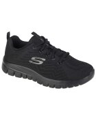 Skechers Sneakers - Graceful-Get Connected 12615W-BBK - Negru - Negru