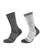 Skechers Sosete - 2PPK Men Trail Wool Socks SK41104-9300 - Gri -