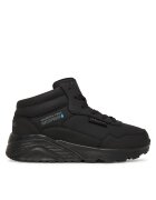 Skechers Tenisi copii - piele ecologica - negru -