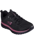 Skechers Tenisi Get Connected - Negru