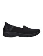 Skechers Tenisi slip-in din material textil - Negru