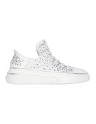 Skechers Tenisi slip-ins cu aplicatii din strasuri Snoop One - Alb/Argintiu