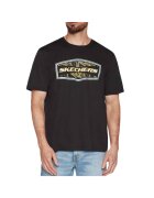 Skechers Tricou Latitude MTS368-BLK - Barbati - Negru