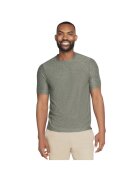Skechers Tricou sport barbati - Go Dri All Day - verde - poliester