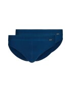 Skiny Set de chiloti cu talie joasa Retro - 2 perechi - Bleumarin