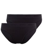 Skiny Set de chiloti de bumbac - 2 perechi - Negru