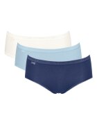 Sloggi Set 3 boxeri dama 10107163 - Bumbac/Elastan - Multicolor - Multicolor