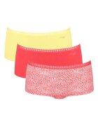 Sloggi Set 3 boxeri dama 10219652 - Bumbac/Elastan - Multicolor - Multicolor
