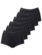 Sloggi Set de boxeri Basic+ - 6 perechi - Negru