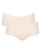 Sloggi Set de chiloti hipster fara cusaturi - 2 perechi - Crem