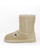 SOFILINE Cizme bej din piele naturala W8008 112 13725 - Bej