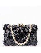 SOFILINE Geanta clutch neagra cu paiete BYH-896 05 17326 - Negru