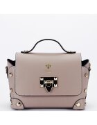 SOFILINE Geanta din piele naturala 1616 131 - Maro taupe - 15x21x10