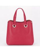 SOFILINE Geanta din piele naturala office/casual B-8916 129 - Rosu - 23x25x12