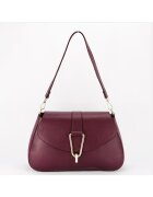 SOFILINE Geanta eleganta din piele naturala 1755 125 - Visiniu - 19x30x10
