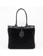 SOFILINE Geanta mare neagra dama din piele naturala B-1896 M9 10683 - Negru