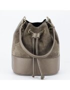 SOFILINE Geanta taupe tip sac din piele naturala 1313 M9 18090 - Maro taupe