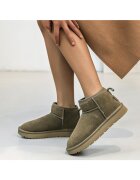 SOFILINE Ghete kaki din piele naturala JB1966 111 15889 - Verde