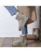 SOFILINE Ghete taupe din piele naturala JB1925 117 13946 - Maro deschis