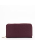 SOFILINE Portofel burgundy din piele naturala 8954 07 Burgundy