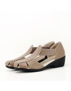 SOFILINE Sandale maro deschis din piele naturala Calypso 127 5582 - Maro