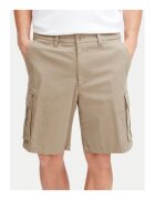 Solid Pantaloni barbati - 39313 - Bumbac - Bej