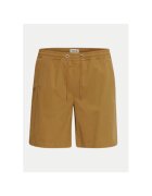 Solid Pantaloni scurti barbati - 303539290 - Bumbac - M INTL - Maro