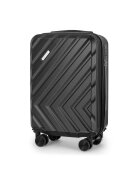 Solier Luggage Troler de calatorie mic S ABS SOLIER KYOTO 1071 NEGRU 20'