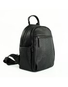 Solier Rucsac de dama din piele FV07 Elan negru