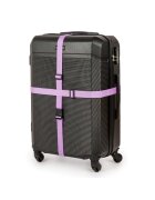 Solier Set de 2 curele de securitate pentru bagaje pentru valize SA50 mov