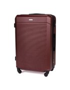 Solier Troler mediu de calatorie 22" STL945 ABS maro - valiza rigida M
