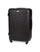 Solier Troler mediu de calatorie 22" STL945 ABS negru - valiza rigida M