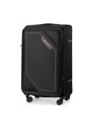 Solier Troler textil mare L 26" SOFTFLEX 2240 negru-maro