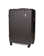 Solier Troller rigid de voiaj din ABS - marime medie 22'' STL902 - gri inchis