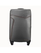Solier Troller STL1651 70L - ABS - L gri-maroniu inchis