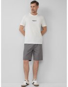 sOliver Bermude relaxed fit din bumbac cu snur de ajustare - Gri inchis