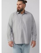 sOliver Big Sizes Camasa barbati big sizes - cu maneca lunga - Regular fit - Gri deschis - Gri deschis
