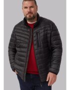 sOliver Big Sizes Jacheta barbati - fara gluga cu buzunare oblice si croiala Regular fit - Negru