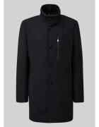 sOliver BLACK LABEL Palton barbati din amestec de lana - cu dubla inchidere - Bleumarin inchis - Bleumarin inchis