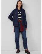 sOliver Blugi mom fit cu talie inalta - Bleumarin