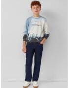 sOliver Bluza de trening cu imprimeu grafic - Multicolor
