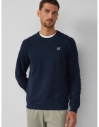 sOliver Bluza de trening regular-fit cu aplicatie logo - Bleumarin