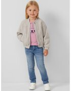 sOliver Bluza din bumbac cu imprimeu - Roz prafuit