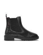 sOliver Botine dama - 25817 - Piele ecologica - Negru