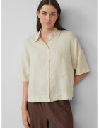 sOliver Camasa relaxed-fit din in - Crem