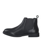 sOliver Ghete Chelsea din piele - Negru